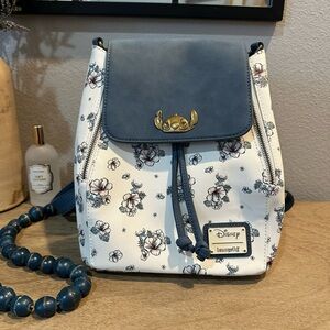 Loungefly Stitch Floral Backpack